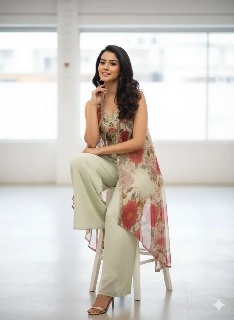 Elegant Floral Shrug